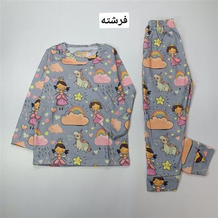 بلوز شلوار دخترانه فرشته و گربه