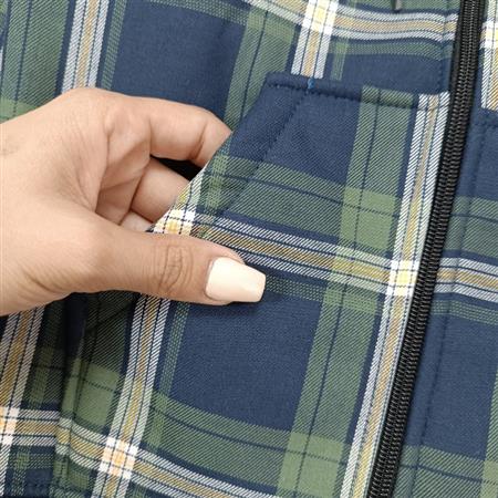 سویشرت چهارخونه خواهر برادری تدی و ایموجی