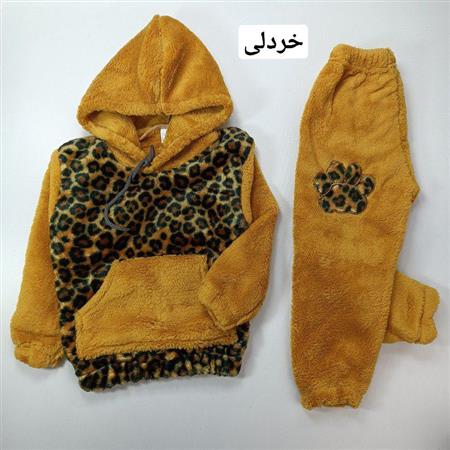 هودی شلوار پولیشی پلنگی