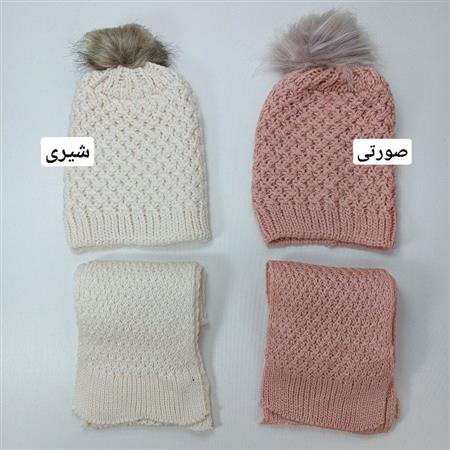 کلاه شال بافت زنبوری