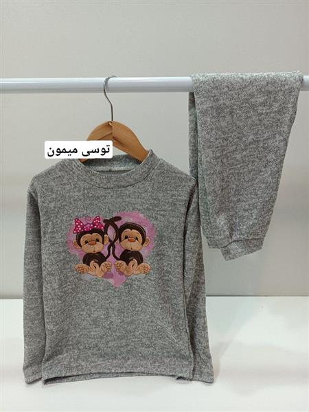 بلوز شلوار چاپ فانتزی