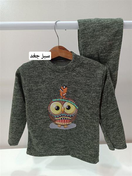 بلوز شلوار چاپ فانتزی