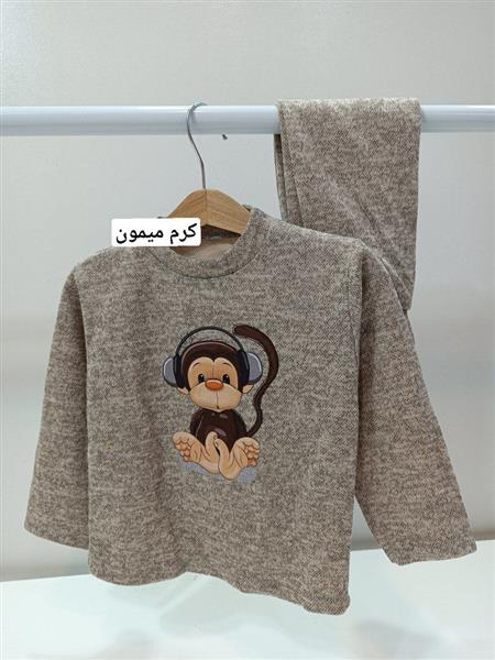 بلوز شلوار چاپ فانتزی