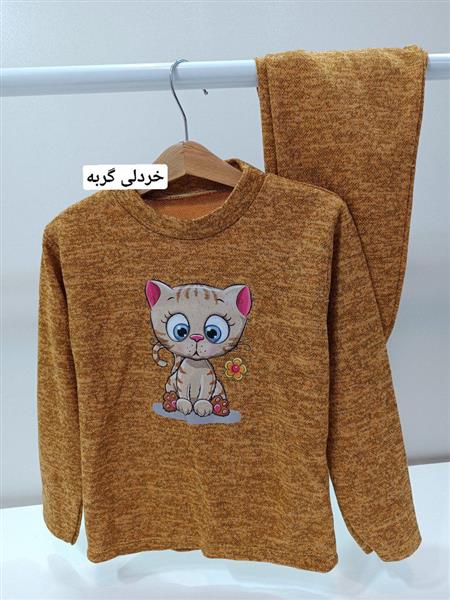 بلوز شلوار چاپ فانتزی