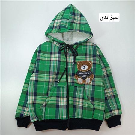 سویشرت چهارخونه تدی و آدیداس ۲