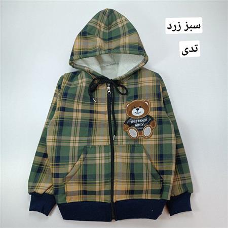 سویشرت چهارخونه تدی و آدیداس ۲