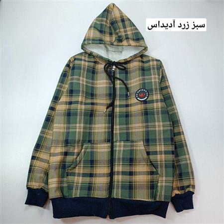 سویشرت چهارخونه تدی و آدیداس ۲