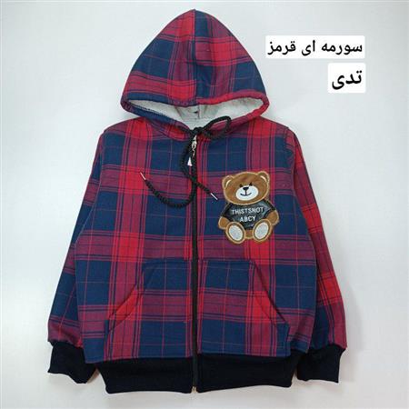 سویشرت چهارخونه تدی و آدیداس ۲
