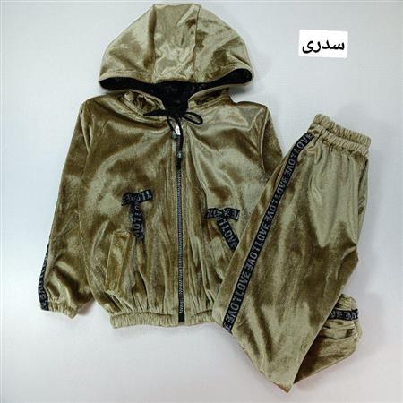 سویشرت شلوار مخمل love