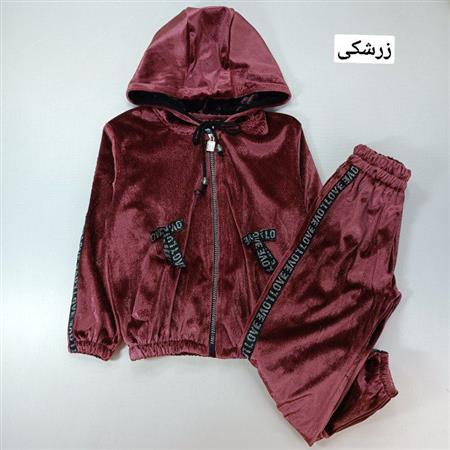 سویشرت شلوار مخمل love