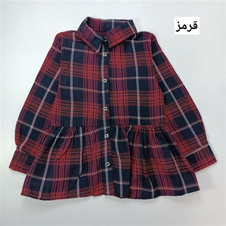 شومیز چهارخونه ترانه