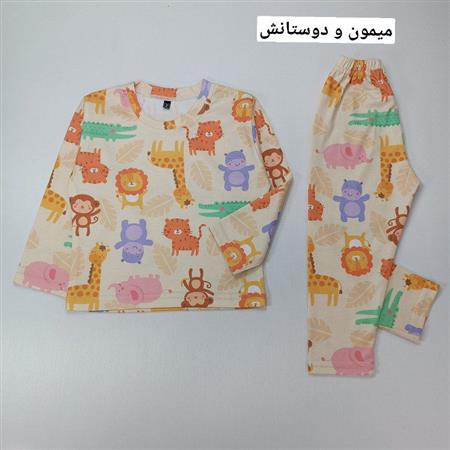 بلوز شلوار خرگوش و میمون