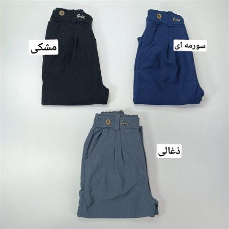 شلوار کتان دمپا پاکتی