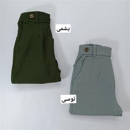 شلوار کتان دمپا پاکتی