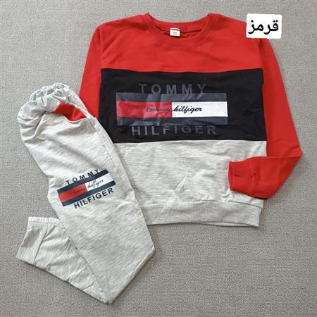 بلوز شلوار Tommy چند رنگ تکسایز