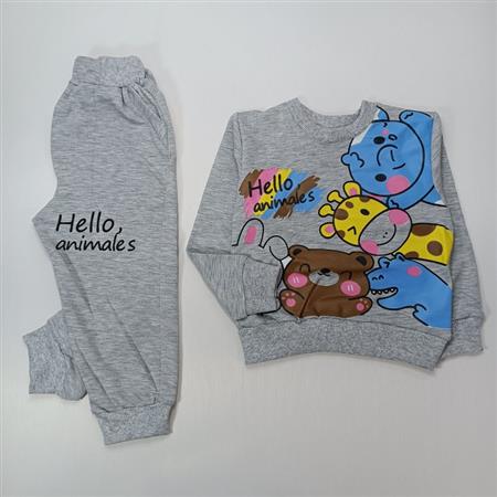 بلوز شلوار Hello animals
