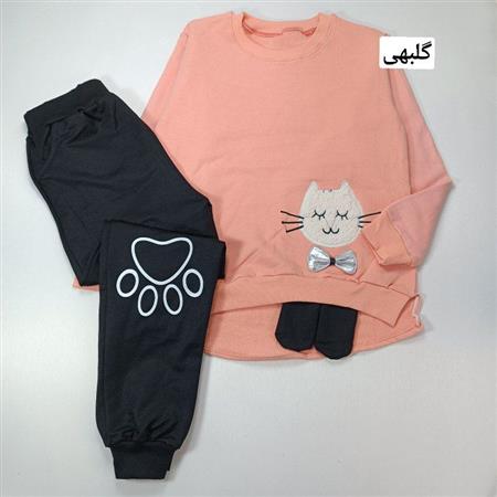 بلوز شلوار گربه پشمالو