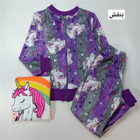 ست دخترانه مخمل ستاره