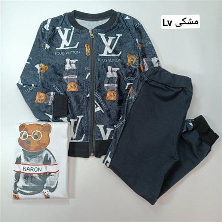 سه تیکه مخمل تدی و lv