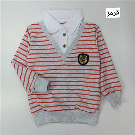 بلوز پسرانه راه راه Fly