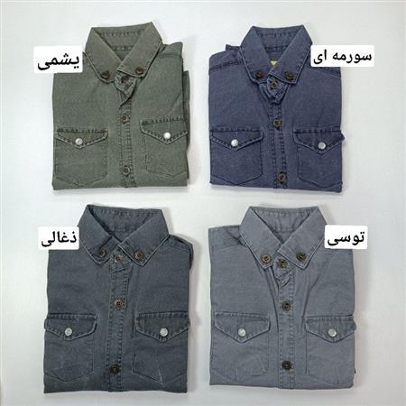 پیراهن کتان اسپرت کوروش