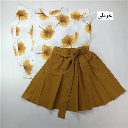 شومیز دامن گل رز ۲