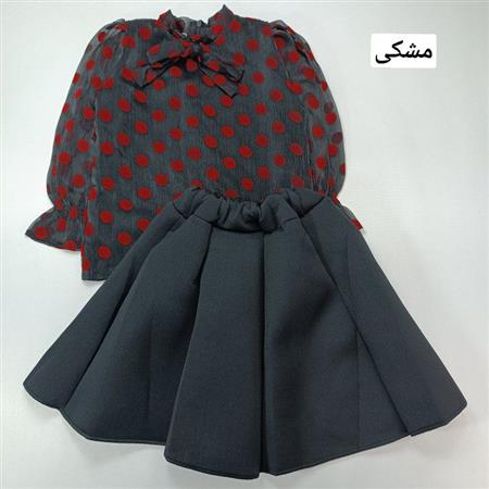 شومیز دامن یقه کرواتی