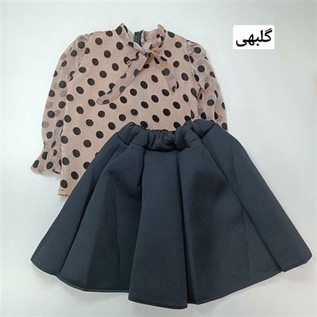 شومیز دامن یقه کرواتی