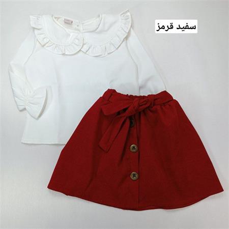 ست شومیز دامن پروانه
