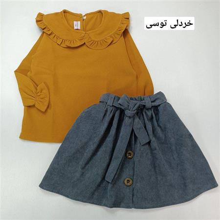 ست شومیز دامن پروانه