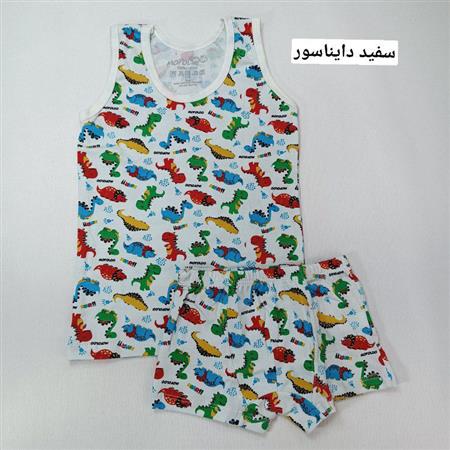 ست رکابی شورت پسرانه