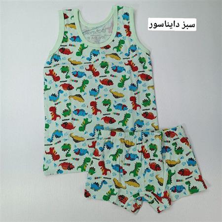 ست رکابی شورت پسرانه