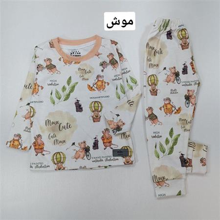 بلوز شلوار میکس حیوانات جنگل