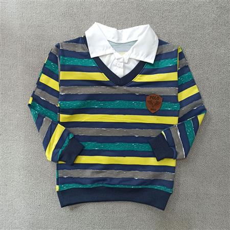 بلوز رنگارنگ Polo تکسایز