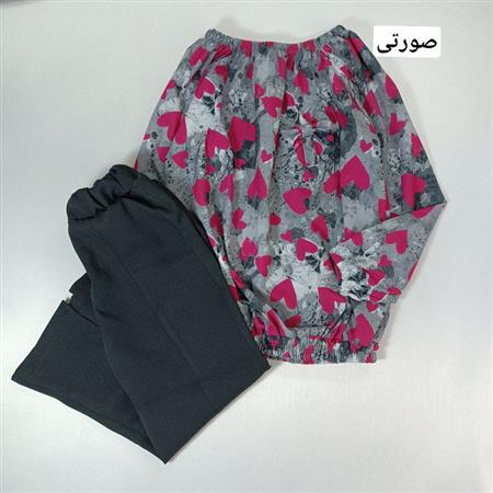 شومیز شلوار قلبی سپیده