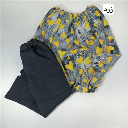 شومیز شلوار قلبی سپیده
