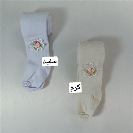 جوراب شلواری گل گیپوری