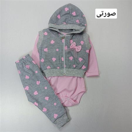سه تیکه نوزادی مینی پاپیونی