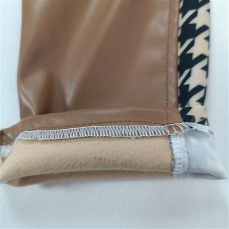 سویشرت شلوار چرم پیچازی تدی