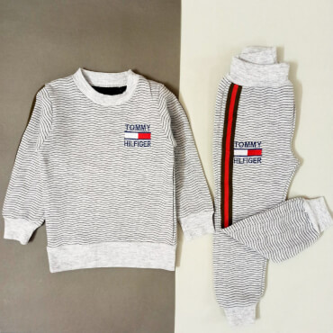 بلوز شلوار ژاکارد tommy