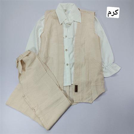 شومیز شلوار همراه با وست