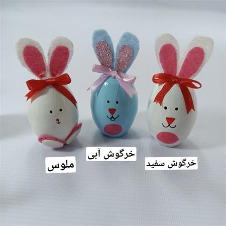 تخم مرغ سفالی رنگی