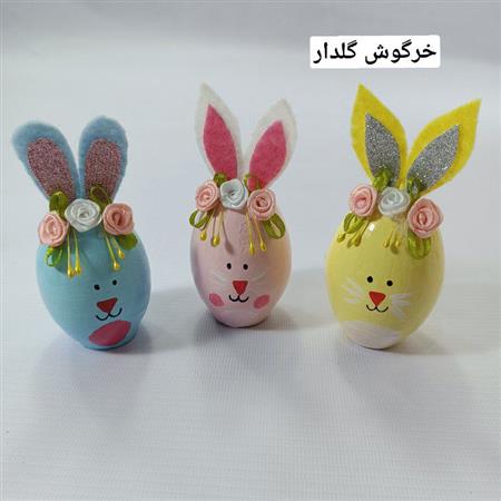 تخم مرغ سفالی رنگی