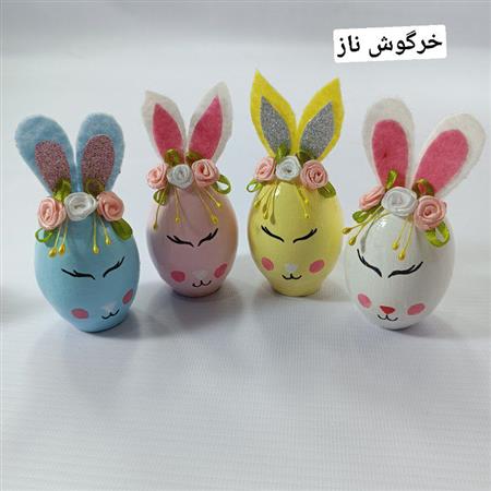 تخم مرغ سفالی رنگی