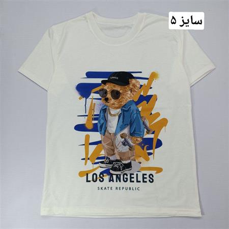 تیشرت سفید رندوم