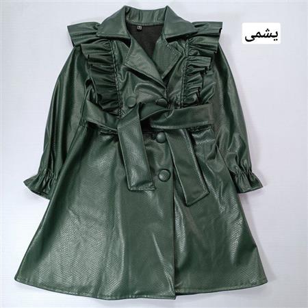 مانتو چرم پوست ماری