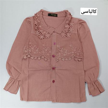 شومیز یقه دانتل ساحل