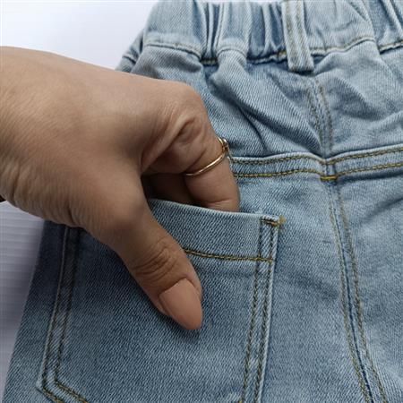 شلوار جین دختر پاپیونی