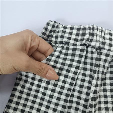 تیشرت شلوارک سفید پاپیونی