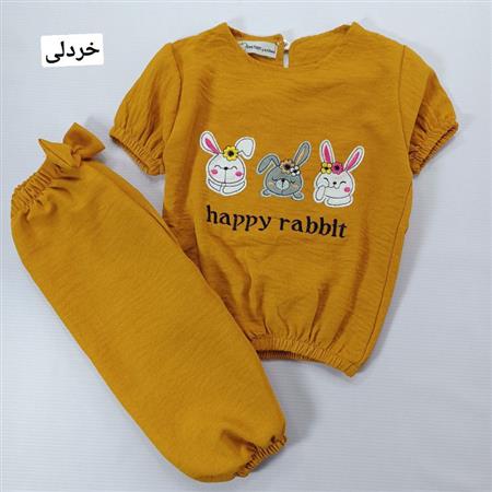 شومیز شلوارک سه خرگوش